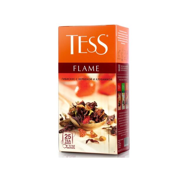 <div>ხილის ჩაი ტეს - TESS Hibiscus with strawberry &amp; pink pepper flavour</div>
